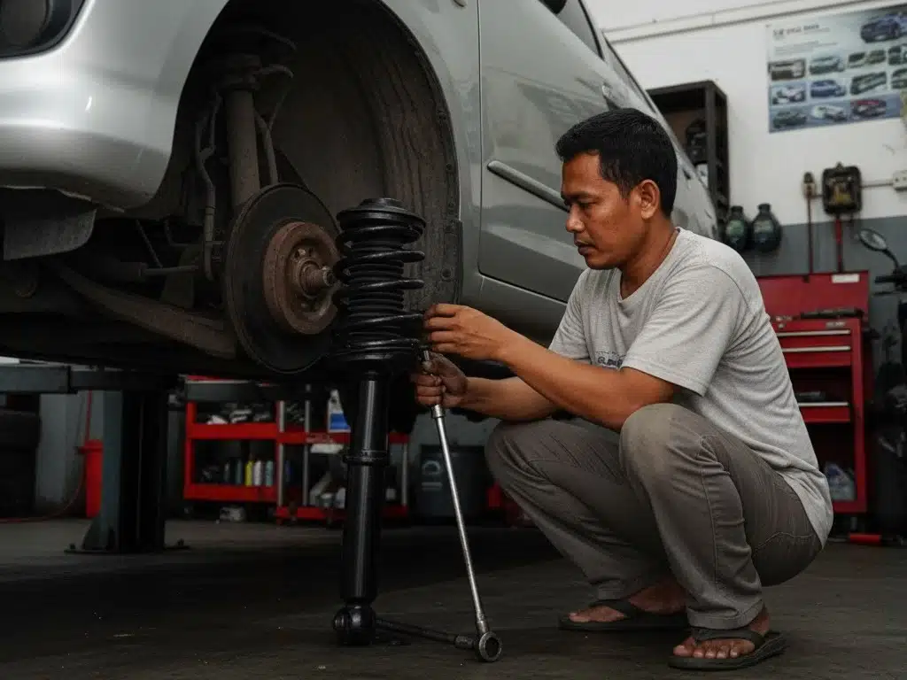 suntik shockbreaker mobil